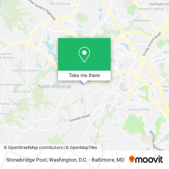 Stonebridge Pool map