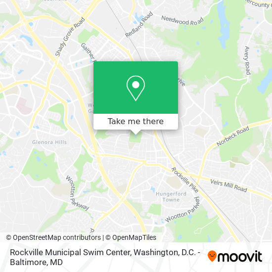 Rockville Municipal Swim Center map