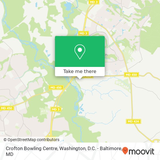 Mapa de Crofton Bowling Centre