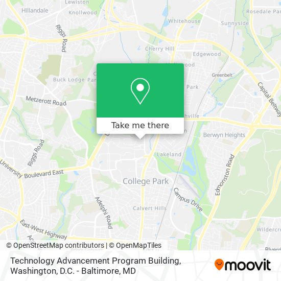 Mapa de Technology Advancement Program Building