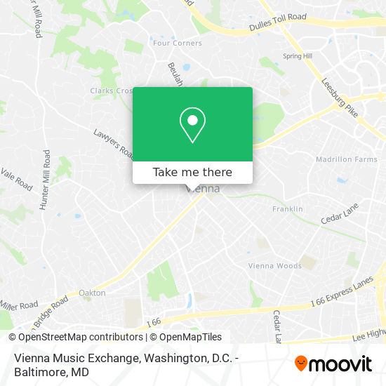 Vienna Music Exchange map