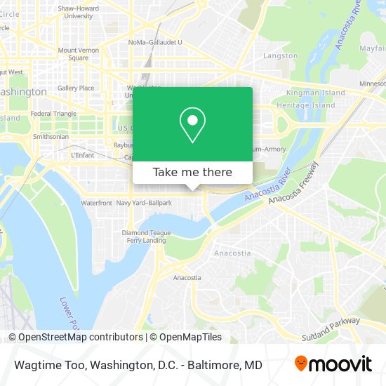 Wagtime Too map