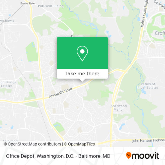 Office Depot map