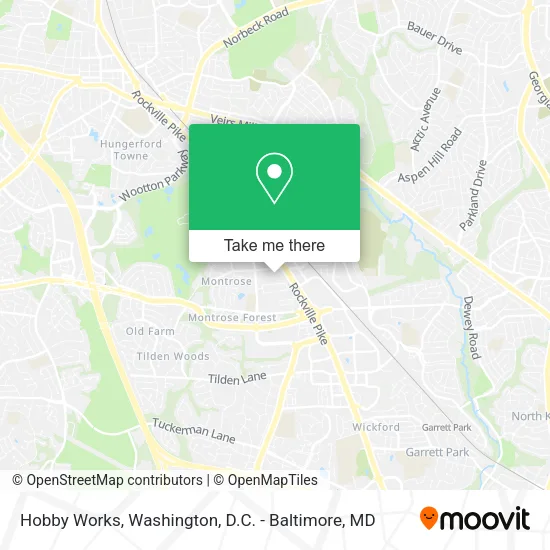 Hobby Works map