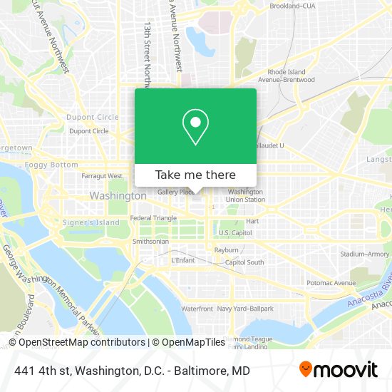 441 4th st map