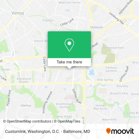 CustomInk map