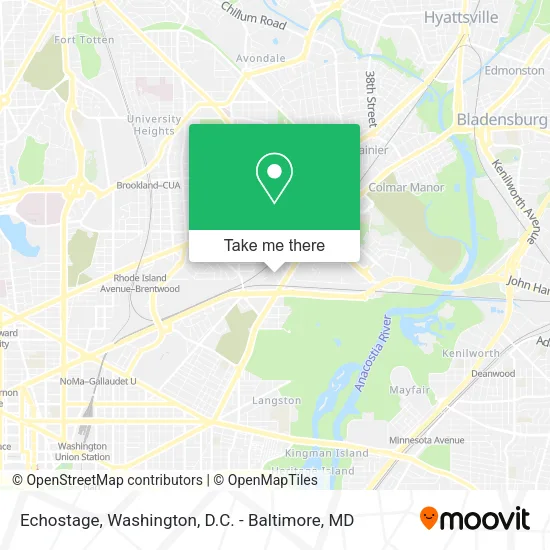 Echostage map