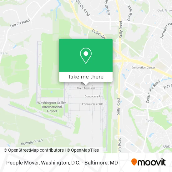 People Mover map
