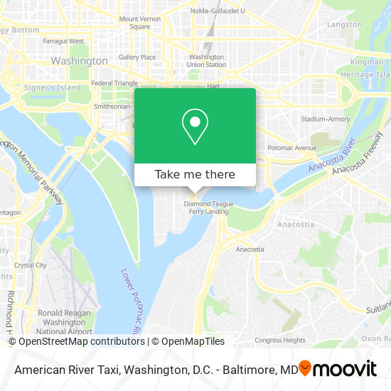 Mapa de American River Taxi