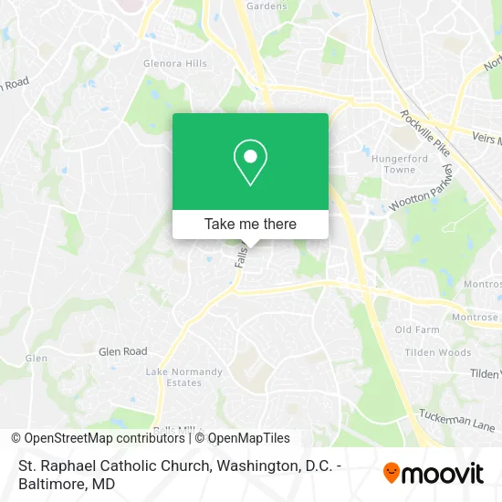 Mapa de St. Raphael Catholic Church