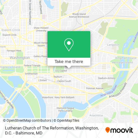 Mapa de Lutheran Church of The Reformation