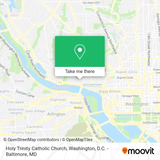 Mapa de Holy Trinity Catholic Church