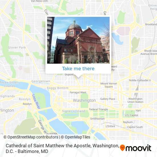 Cathedral of Saint Matthew the Apostle map