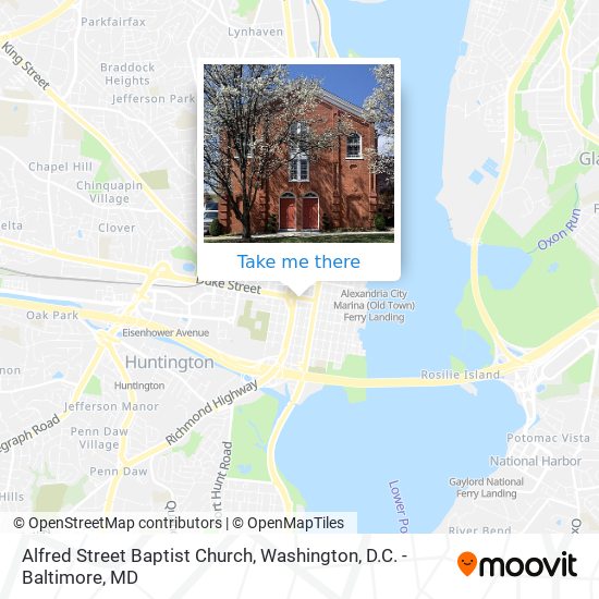 Mapa de Alfred Street Baptist Church