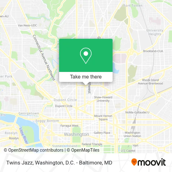 Twins Jazz map