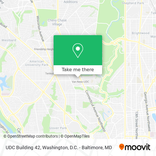 UDC Building 42 map