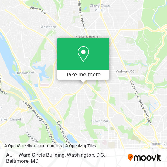 AU – Ward Circle Building map