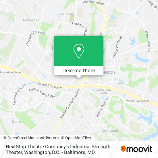 Mapa de NextStop Theatre Company's Industrial Strength Theater