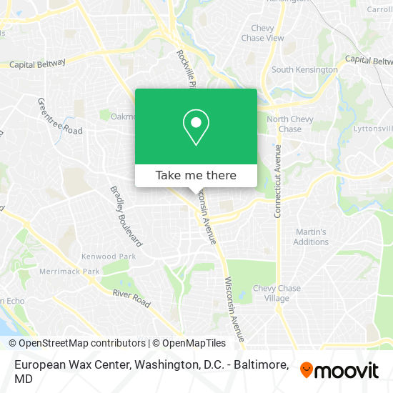 European Wax Center map