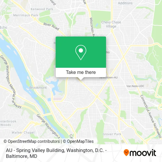 Mapa de AU - Spring Valley Building