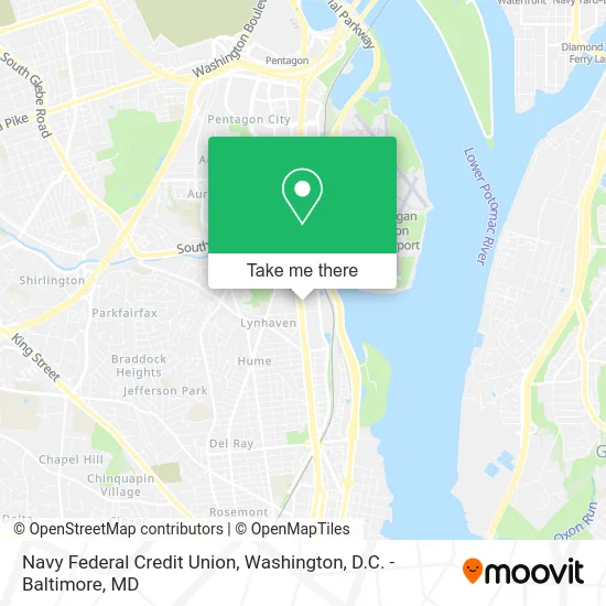 Navy Federal Credit Union map