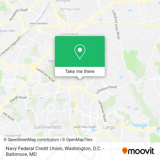 Navy Federal Credit Union map