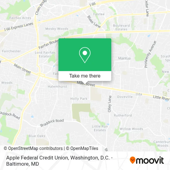 Apple Federal Credit Union map