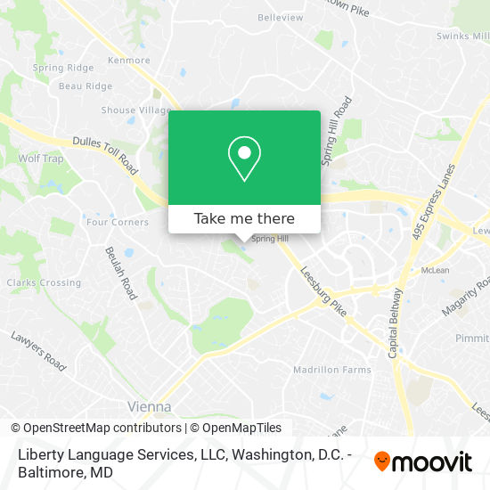 Liberty Language Services, LLC map