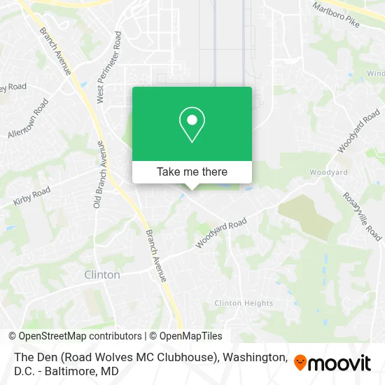 The Den (Road Wolves MC Clubhouse) map