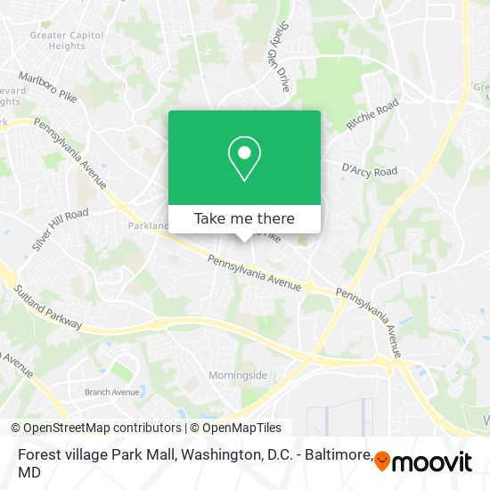 Forest village Park Mall map