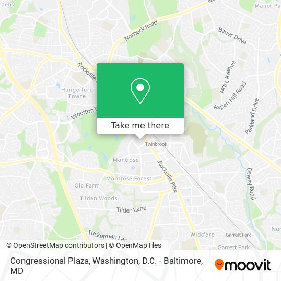 Congressional Plaza map
