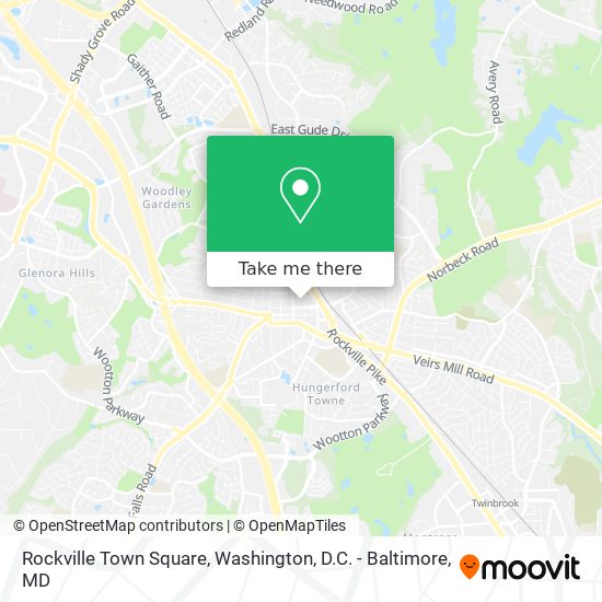 Rockville Town Square map