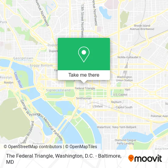 The Federal Triangle map