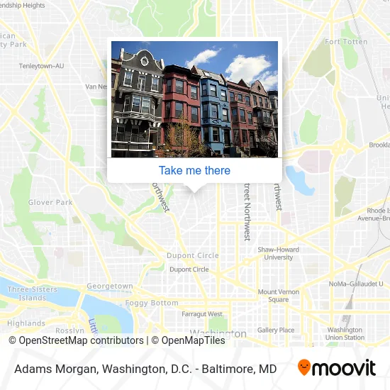 Adams Morgan map