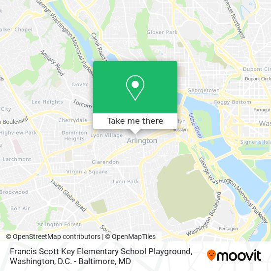 Francis Scott Key Elementary School Playground map