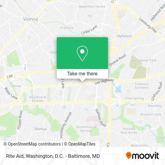 Rite Aid map