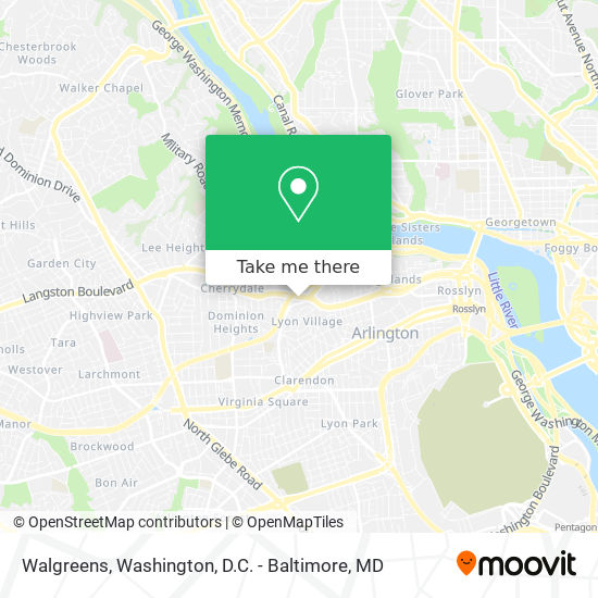 Walgreens map