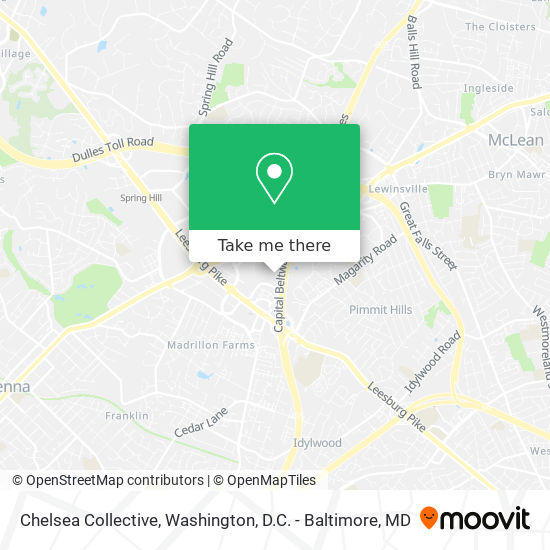 Mapa de Chelsea Collective