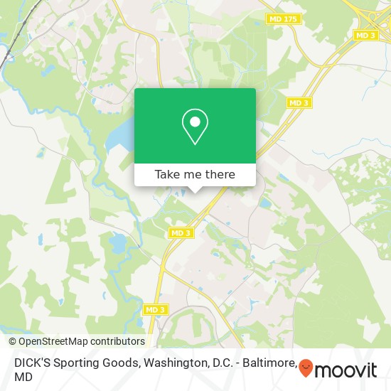 Mapa de DICK'S Sporting Goods