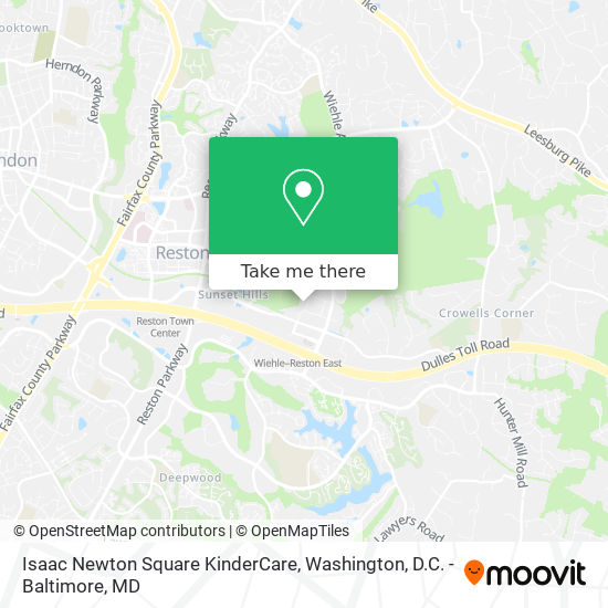 Isaac Newton Square KinderCare map