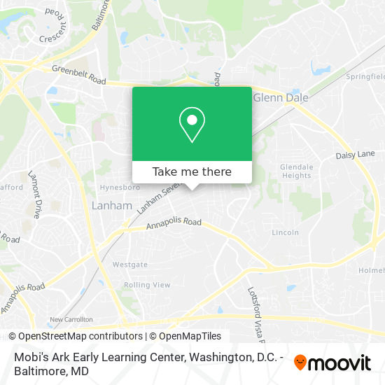 Mobi's Ark Early Learning Center map