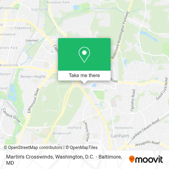 Martin's Crosswinds map