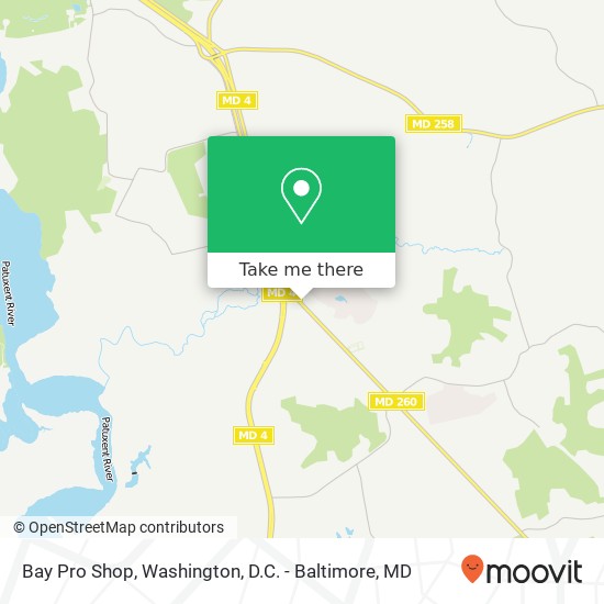 Bay Pro Shop map