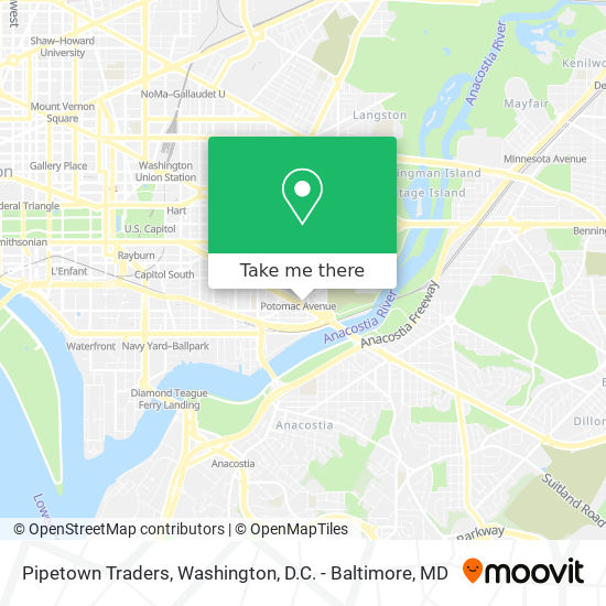 Pipetown Traders map