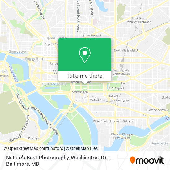 Nature's Best Photography map