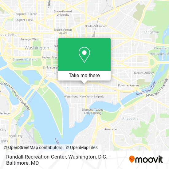 Mapa de Randall Recreation Center