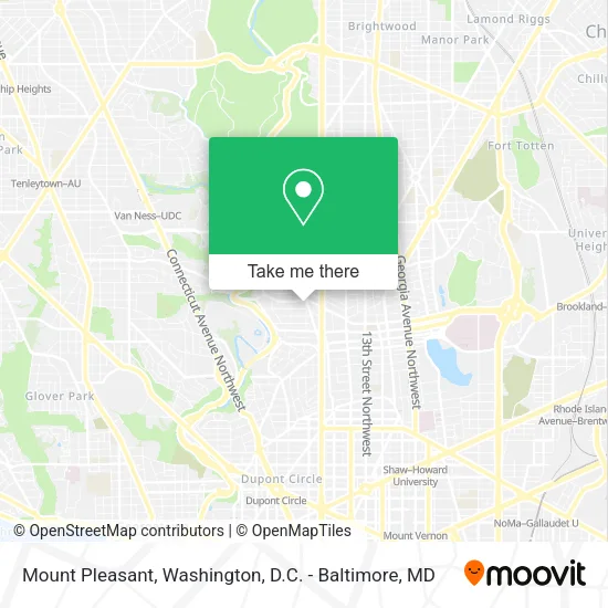 Mapa de Mount Pleasant