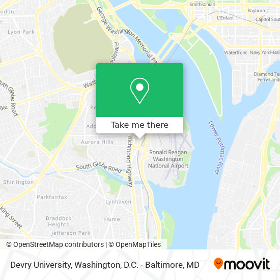 Mapa de Devry University