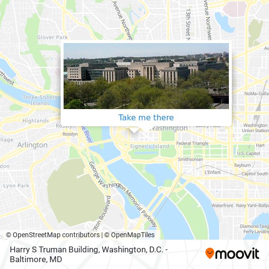 Mapa de Harry S Truman Building