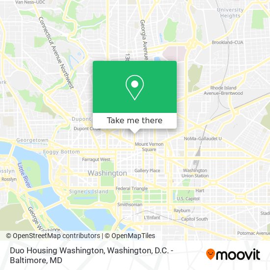 Duo Housing Washington map